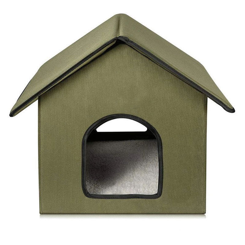 Custom foldable cat heating house
